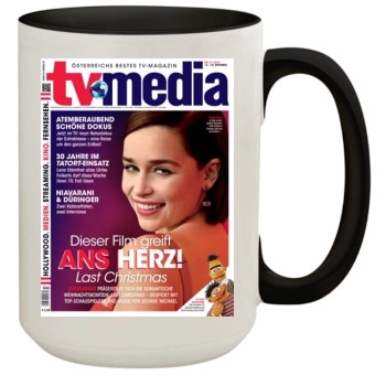 Emilia Clarke 15oz Colored Inner & Handle Mug