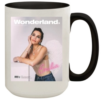 Emilia Clarke 15oz Colored Inner & Handle Mug