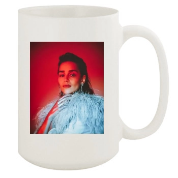 Emilia Clarke 15oz White Mug