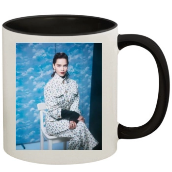 Emilia Clarke 11oz Colored Inner & Handle Mug