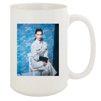 Emilia Clarke 15oz White Mug