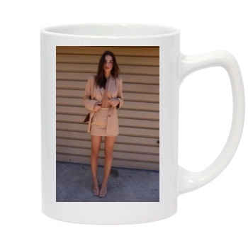 Emily Ratajkowski 14oz White Statesman Mug