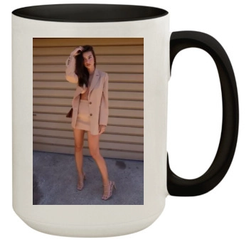 Emily Ratajkowski 15oz Colored Inner & Handle Mug