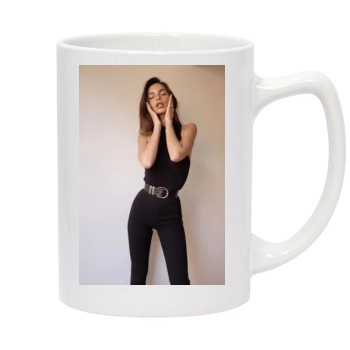 Emily Ratajkowski 14oz White Statesman Mug