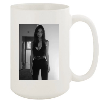 Emily Ratajkowski 15oz White Mug