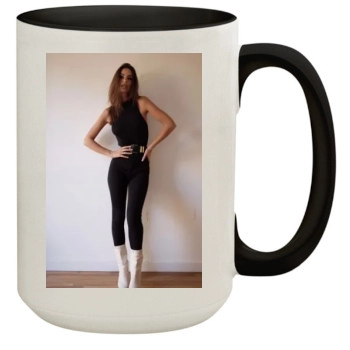 Emily Ratajkowski 15oz Colored Inner & Handle Mug