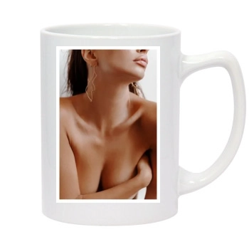 Emily Ratajkowski 14oz White Statesman Mug