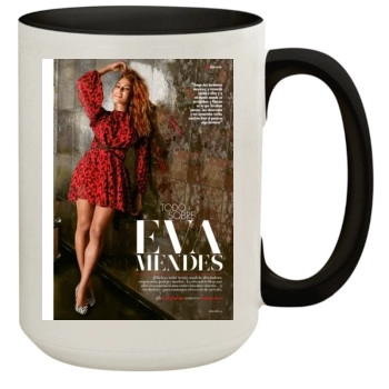 Eva Mendes 15oz Colored Inner & Handle Mug