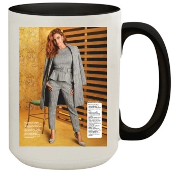 Eva Mendes 15oz Colored Inner & Handle Mug