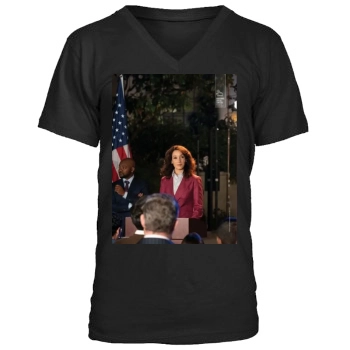 Jennifer Beals Men's V-Neck T-Shirt