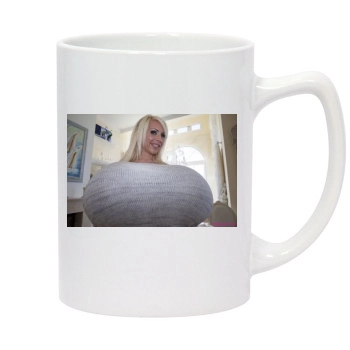 Beshine 14oz White Statesman Mug