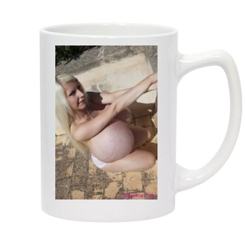 Beshine 14oz White Statesman Mug