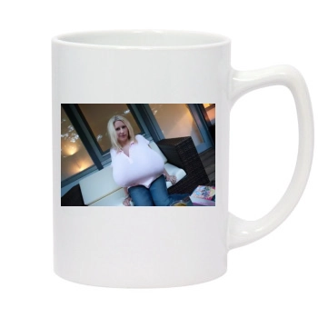 Beshine 14oz White Statesman Mug