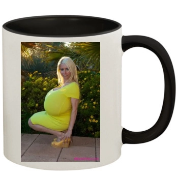 Beshine 11oz Colored Inner & Handle Mug