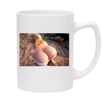 Beshine 14oz White Statesman Mug